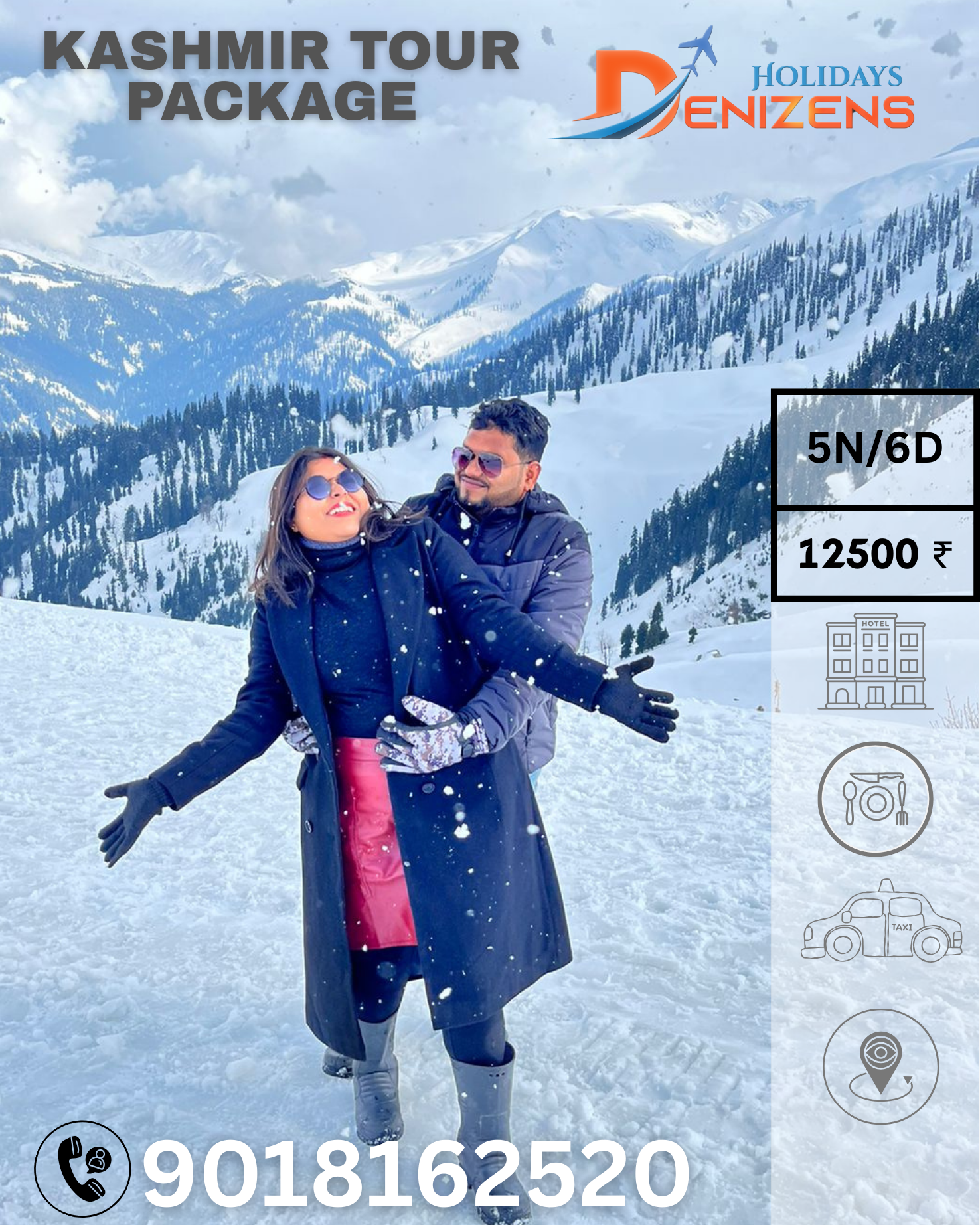 Kashmir Tour package | Denizen Holidays | Local tour operator Kashmir| Best Travel Agency in Jammu & Kashmir