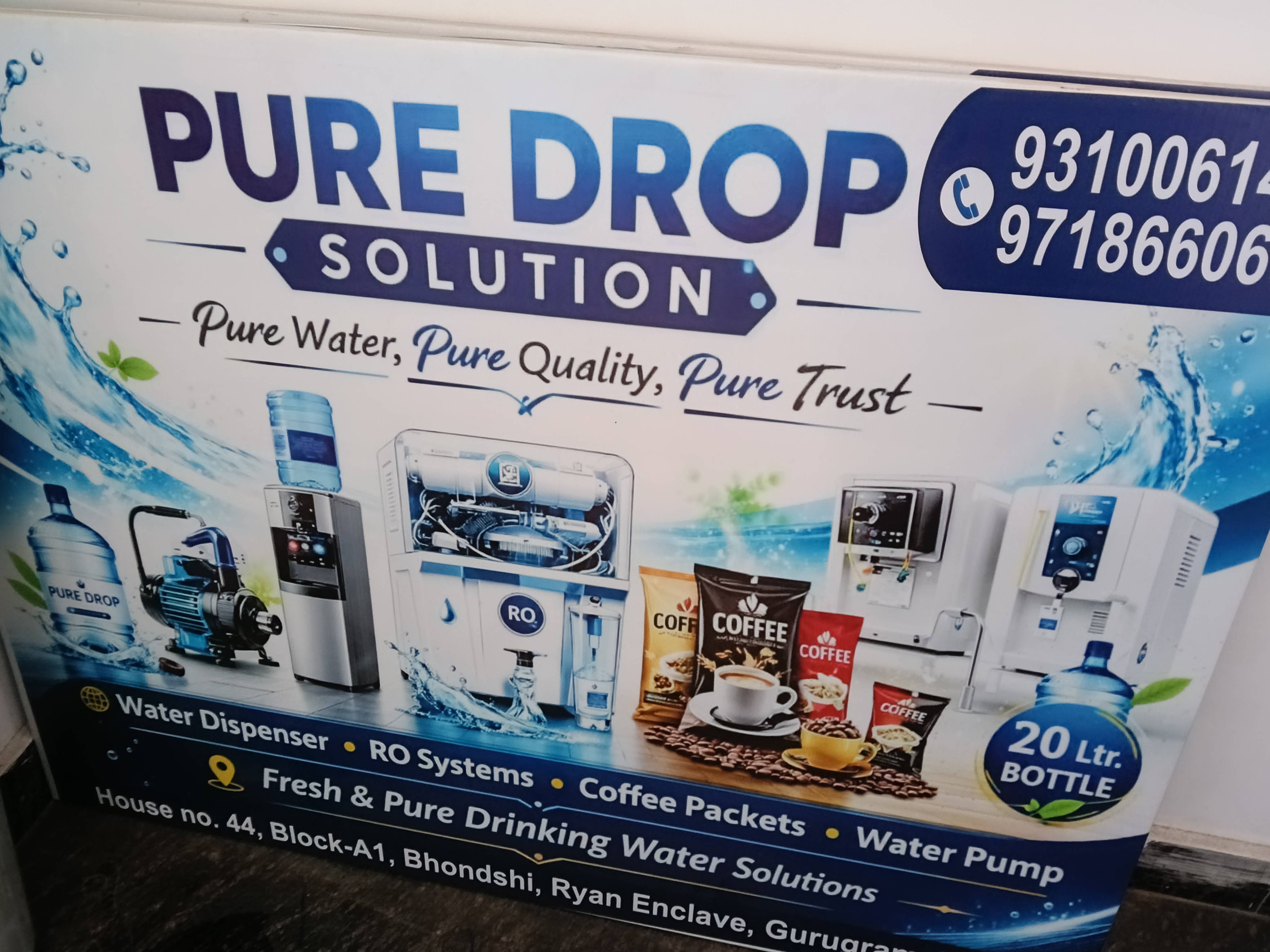 Pure Drop Solution
