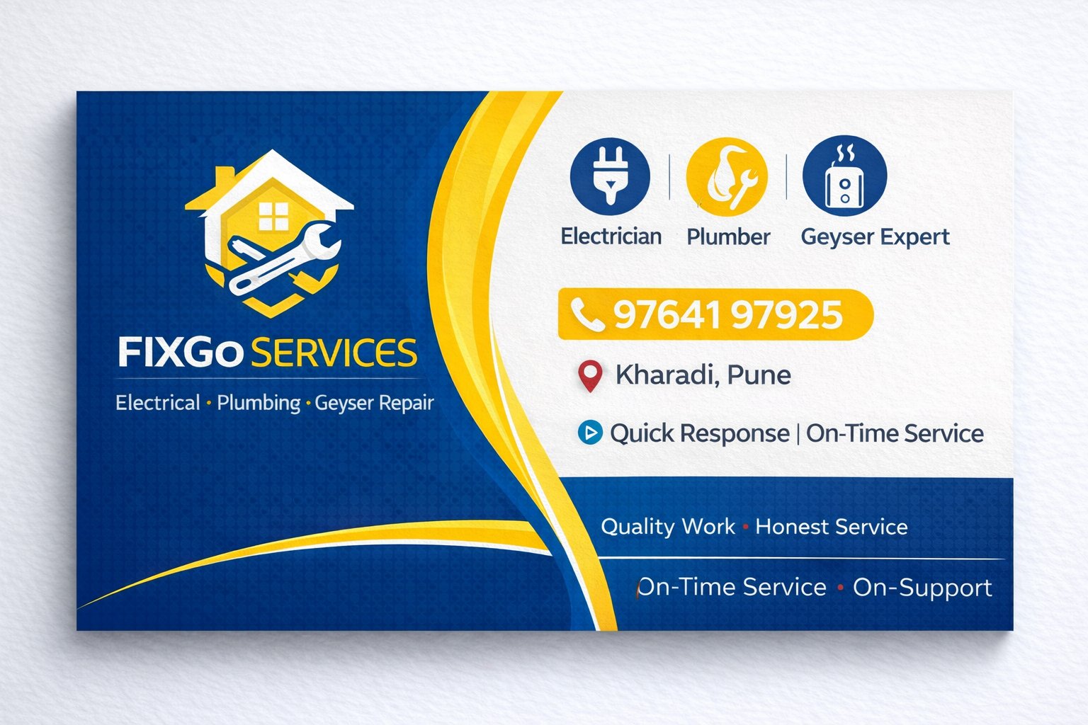 Fixgo Services - Electrical • Plumbing • Geyser Repair 