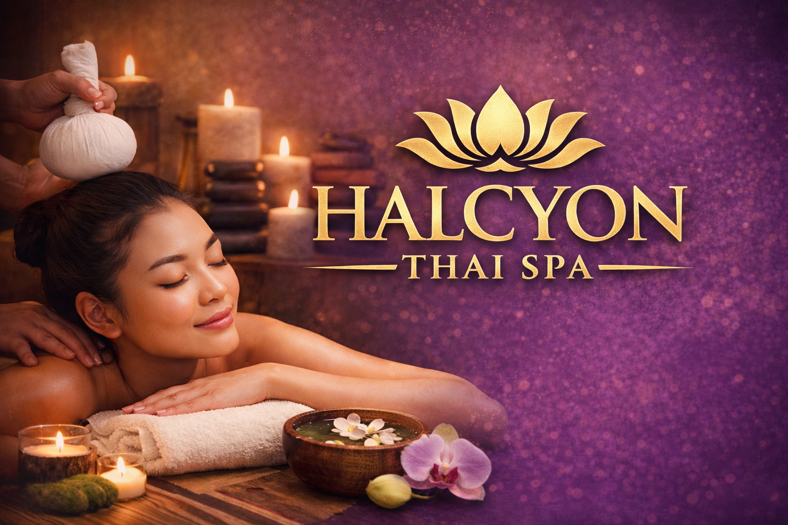 Halcyon Thai Spa- luxury Thai spa golf course road DT mega Mall