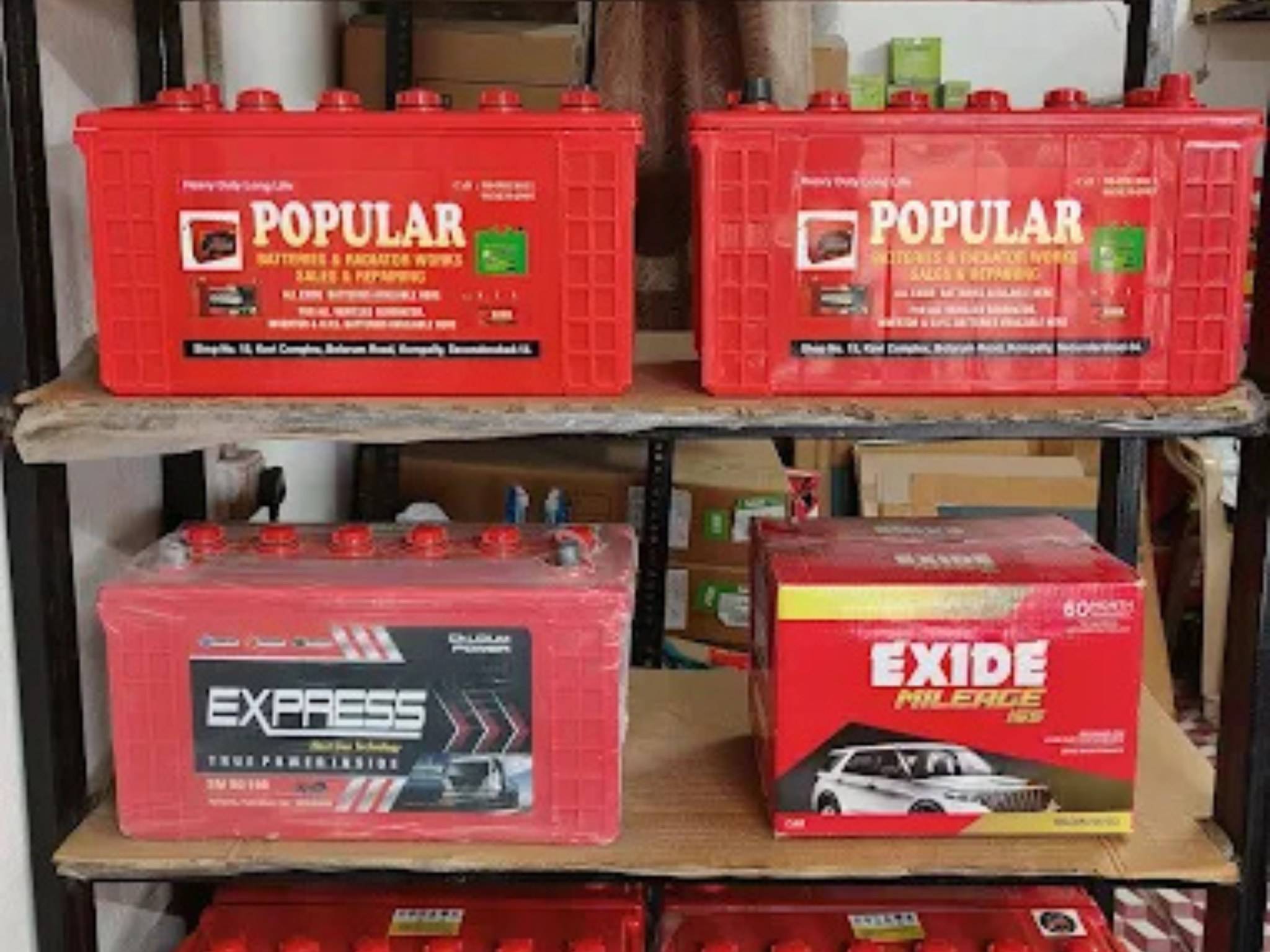 Popular Batteries - Car battery store in Noida