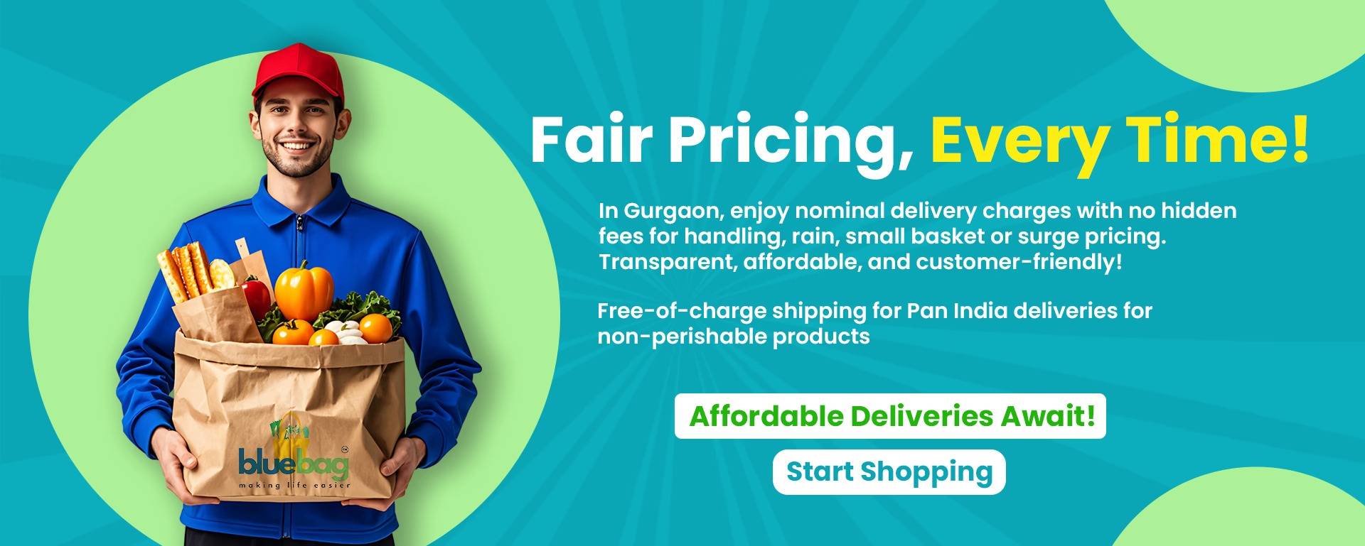 BlueBag Online Grocery Store