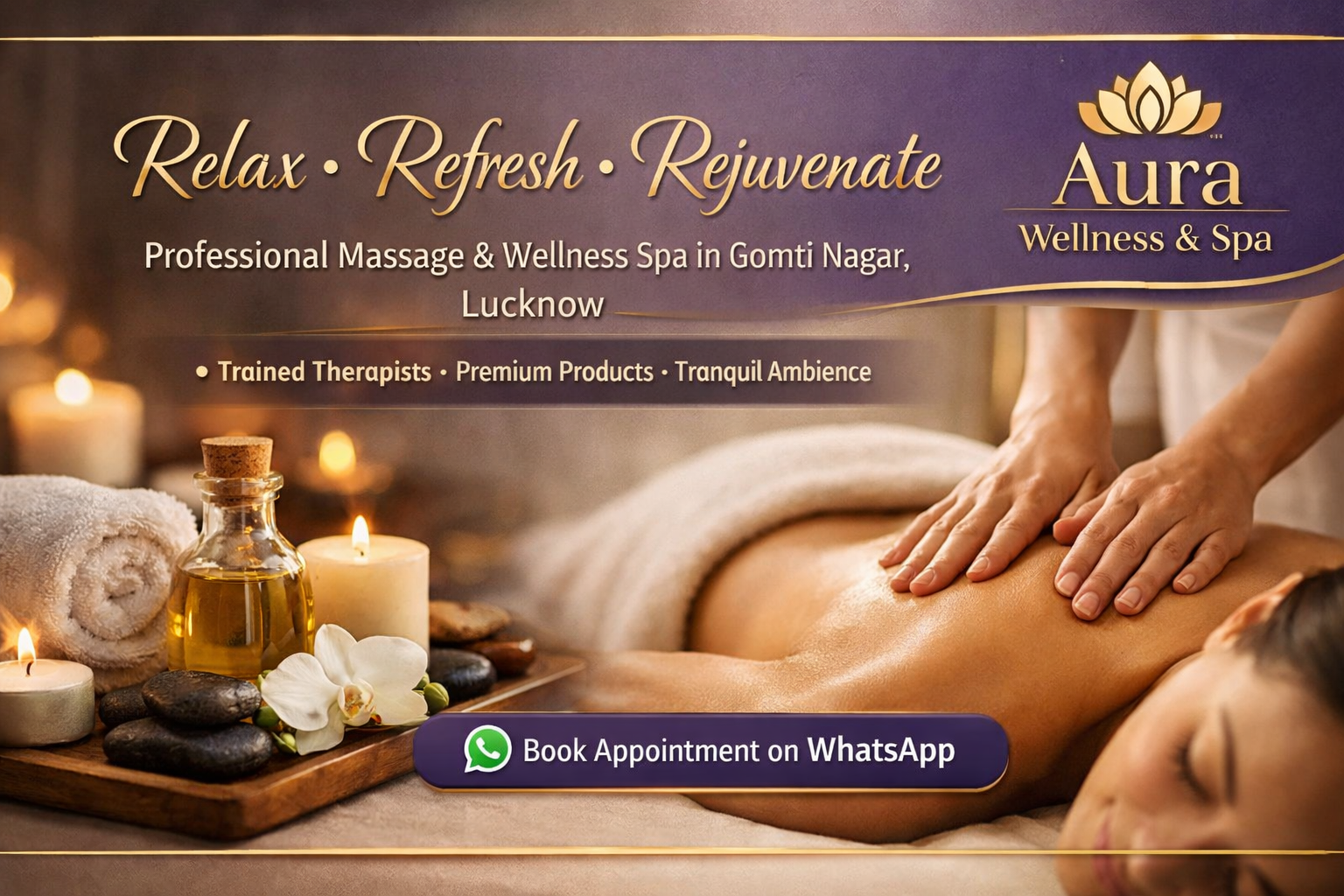 Aura Wellness & Spa - Gomti Nagar