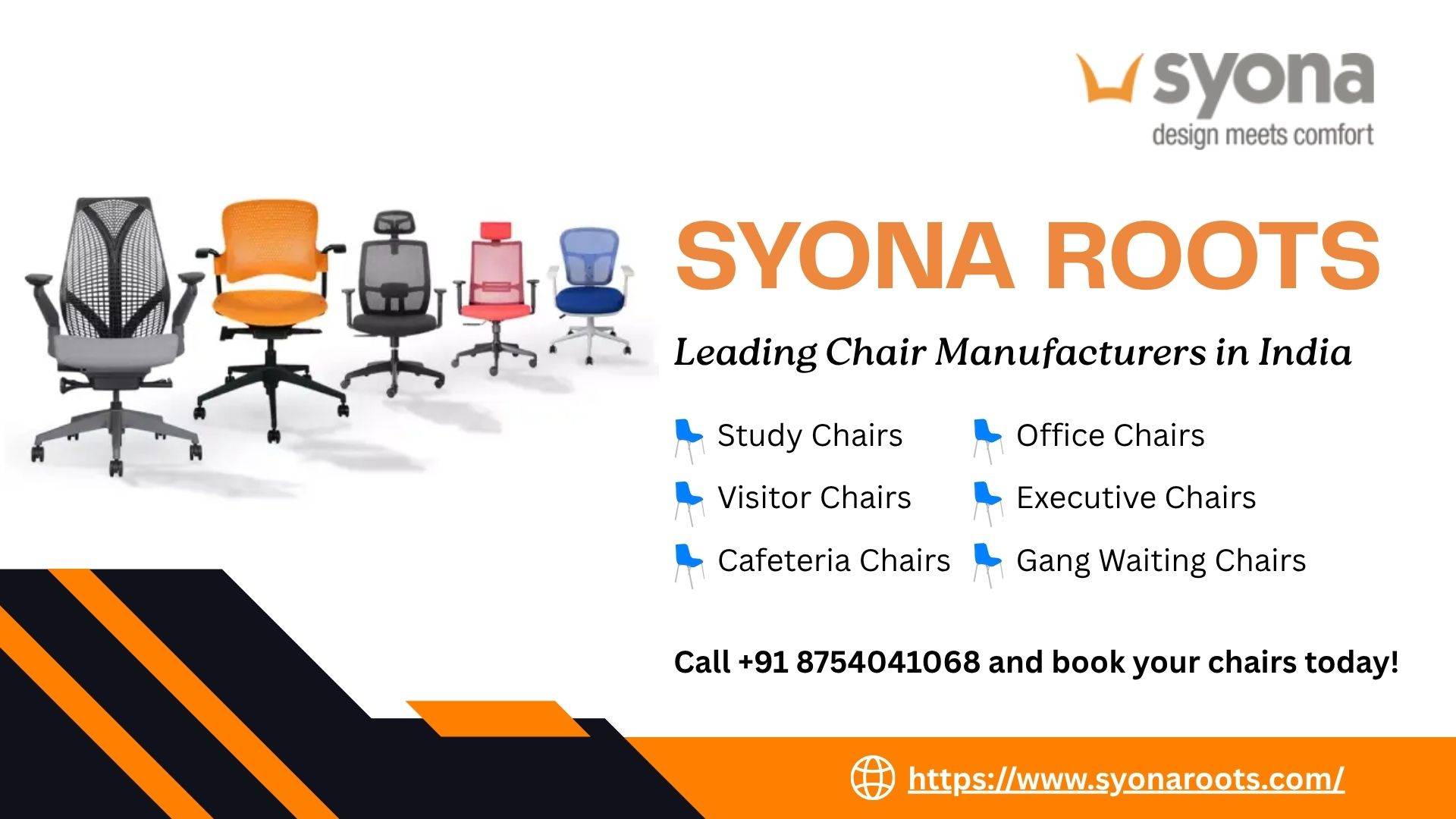 Syona Roots - Chair Manufacturers in India