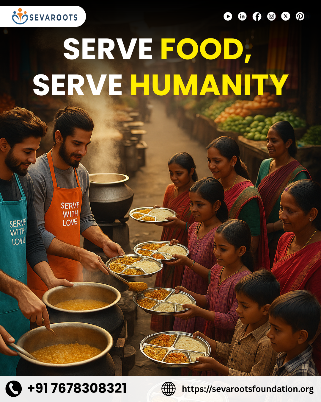 SevaRoots Trust Donate Food