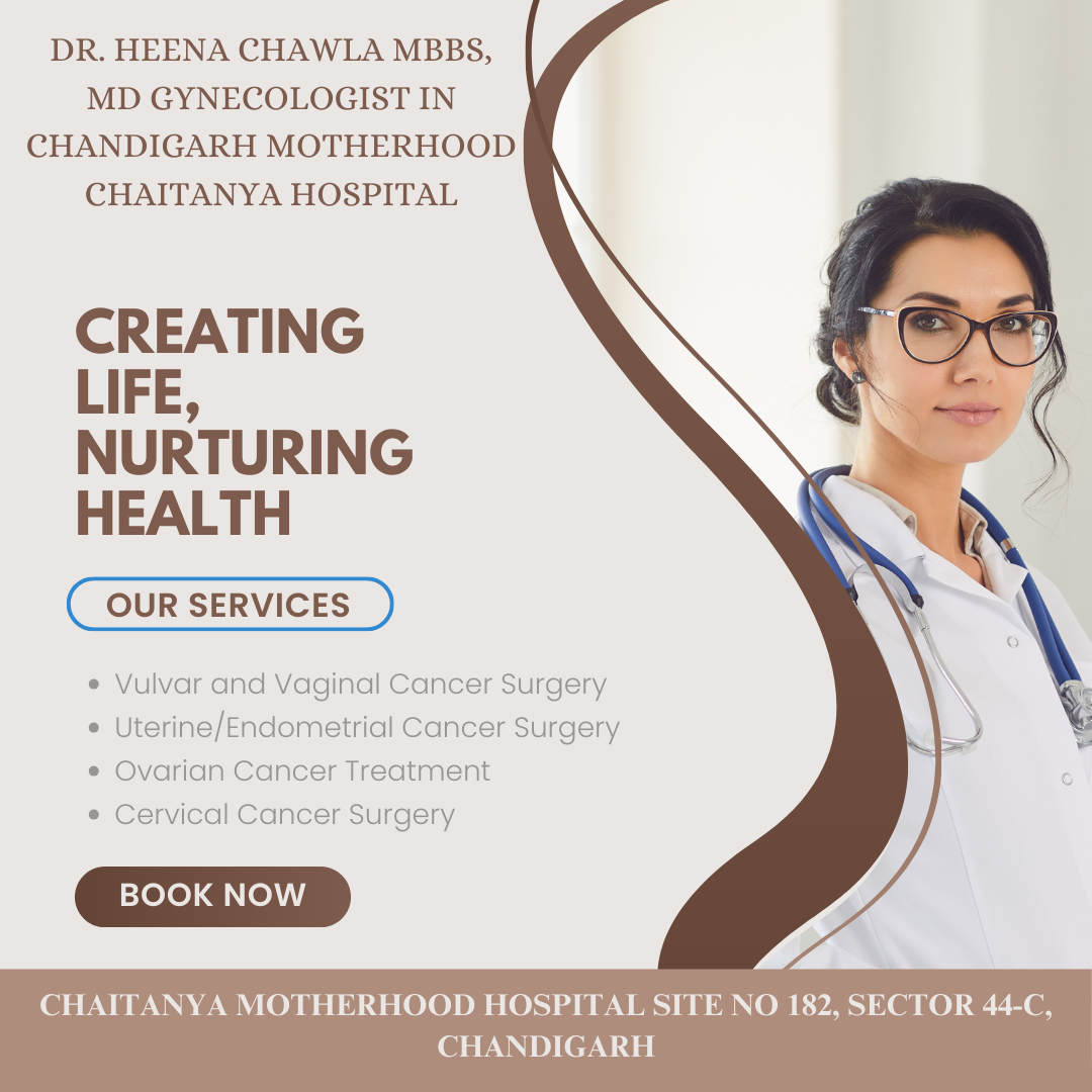 Dr. Heena Chawla MBBS, MD Gynecologist in Chandigarh Motherhood Chaitanya Hospital