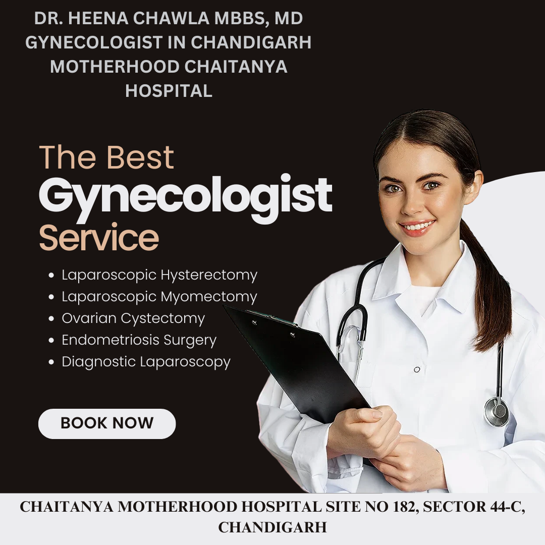 Dr. Heena Chawla MBBS, MD Gynecologist in Chandigarh Motherhood Chaitanya Hospital