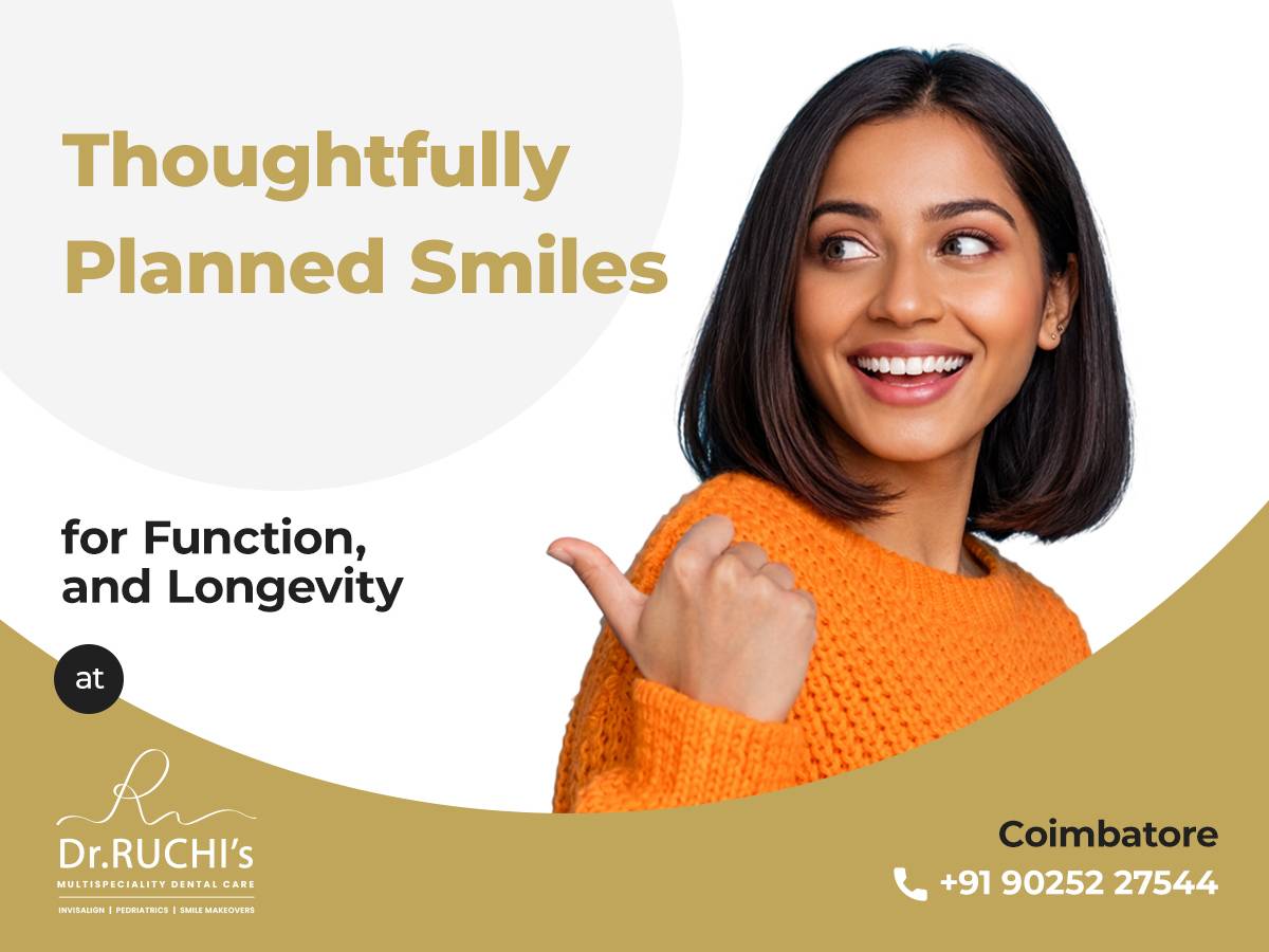 Dr. Ruchi's Multispeciality Dental Care | Dental clinic in Coimbatore