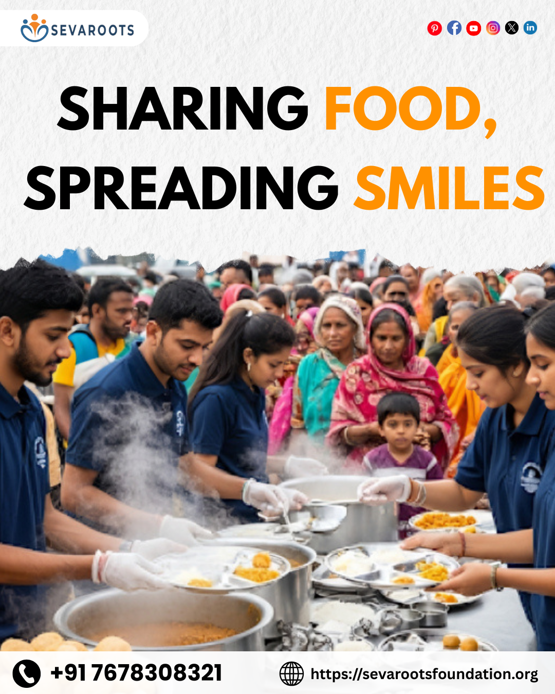 SevaRoots Trust Donate Food