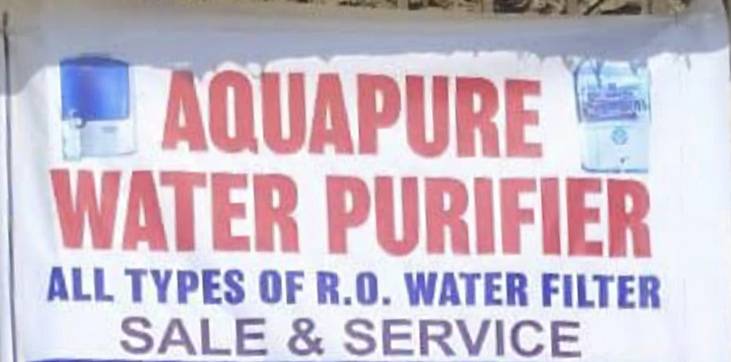 Aquapure water purifier service  
