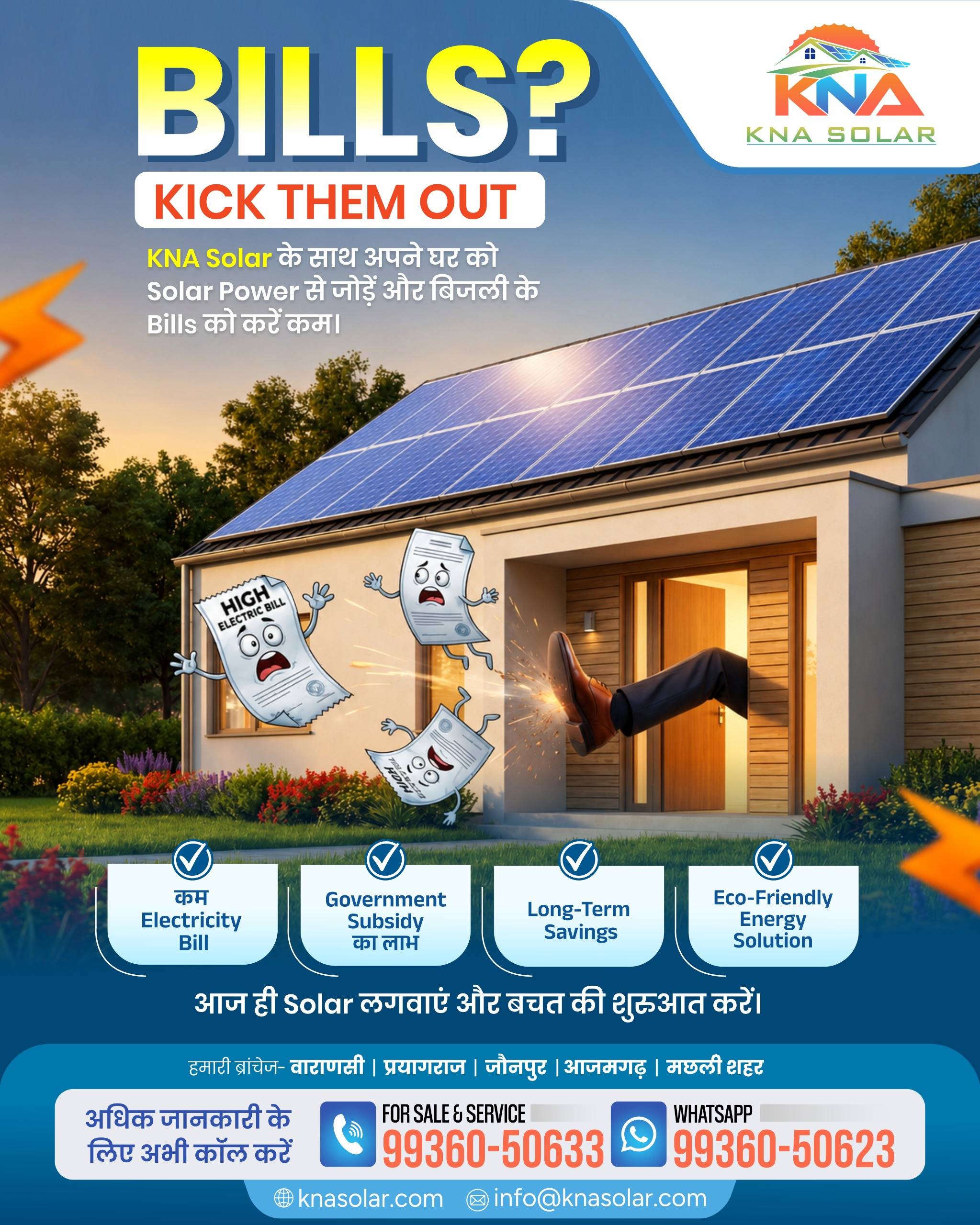 KNA SOLAR - Solar Panel Installation In Varanasi