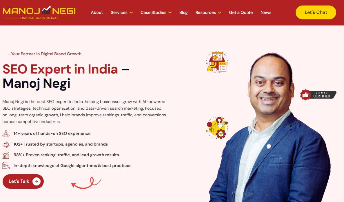 Manoj Negi SEO Expert