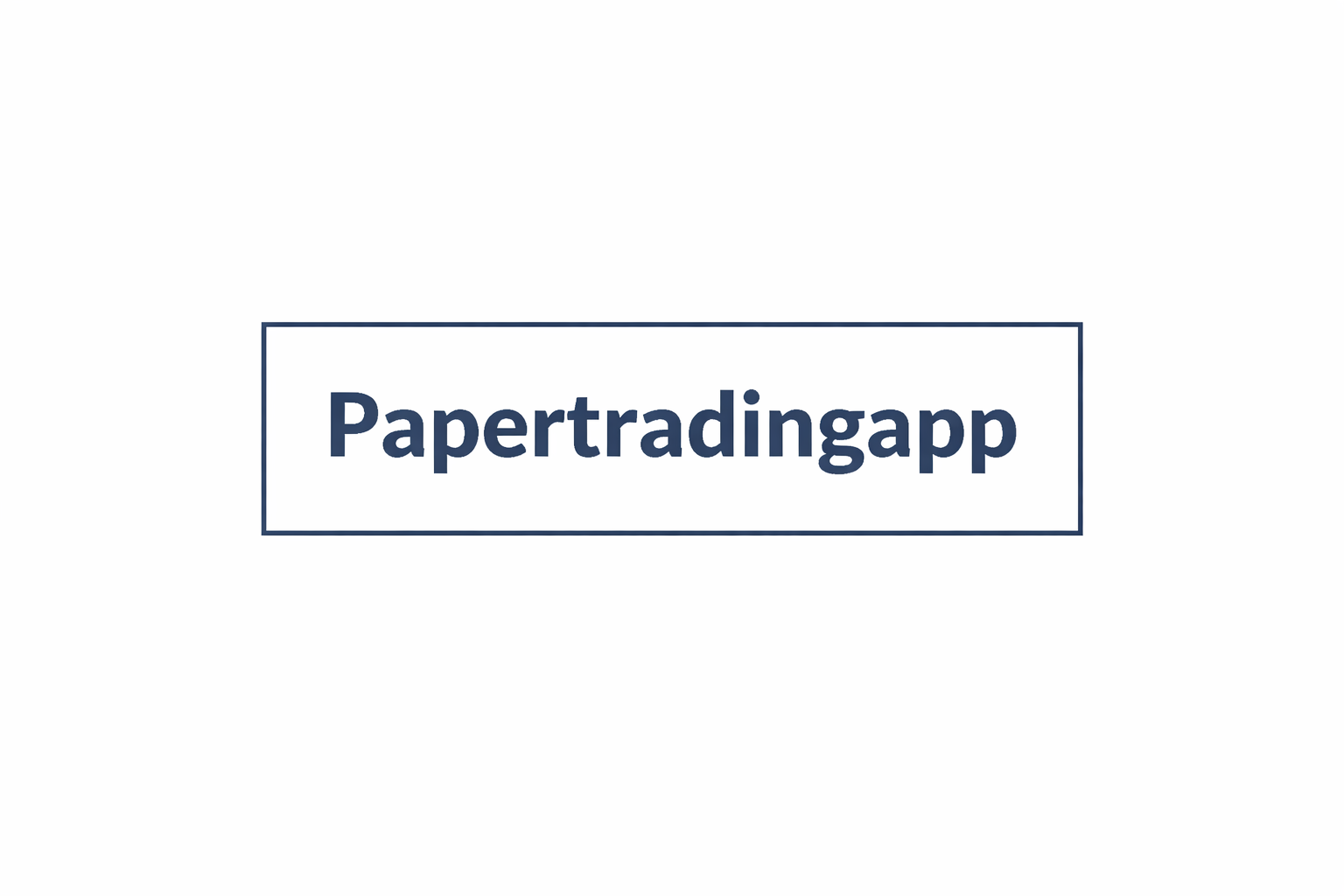 Paper Trading App
