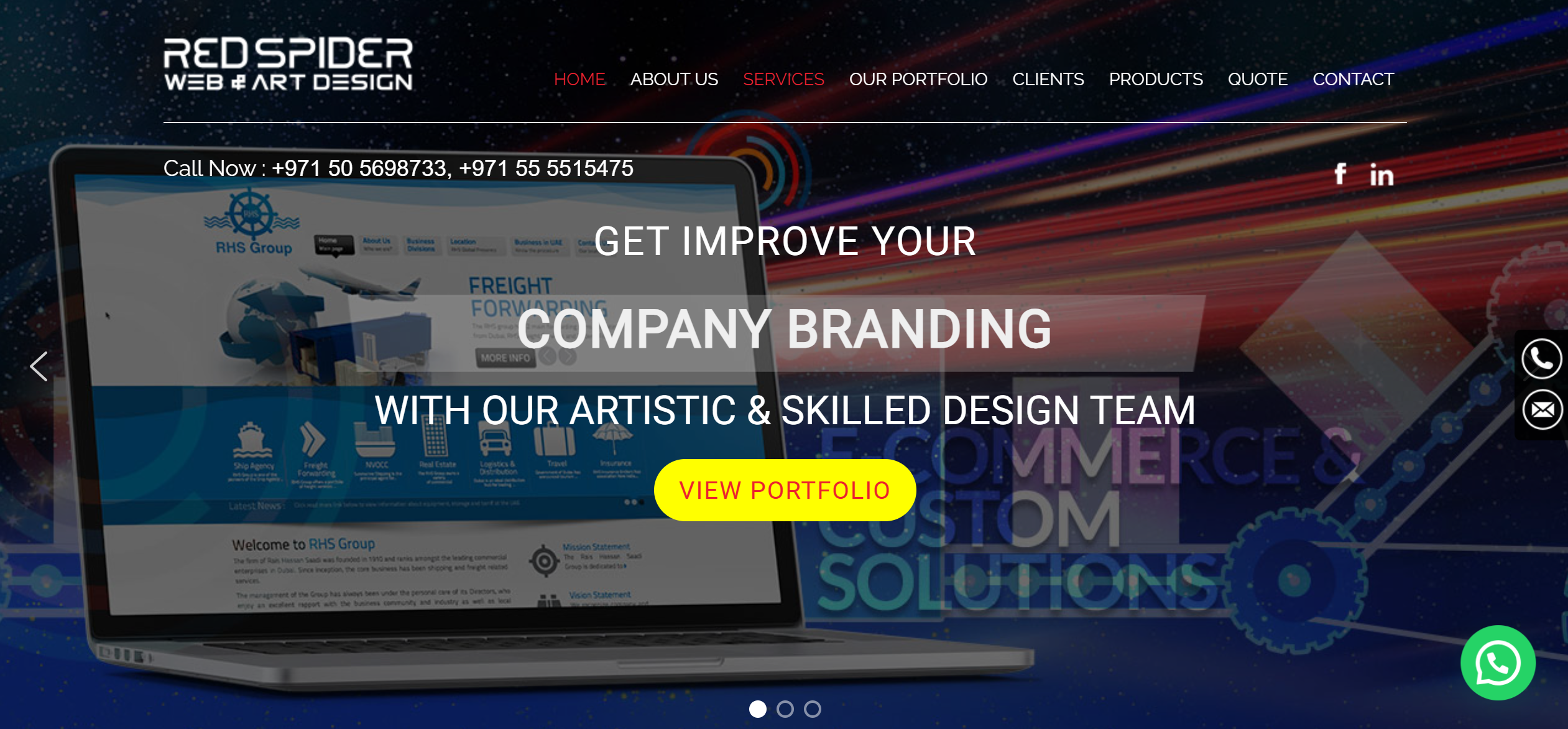 RedSpider Web & Art Design | Web Design Dubai UAE