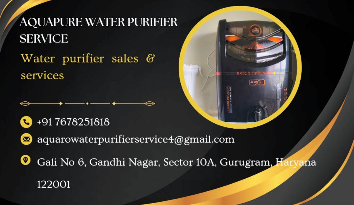 Aquapure Water purifier service