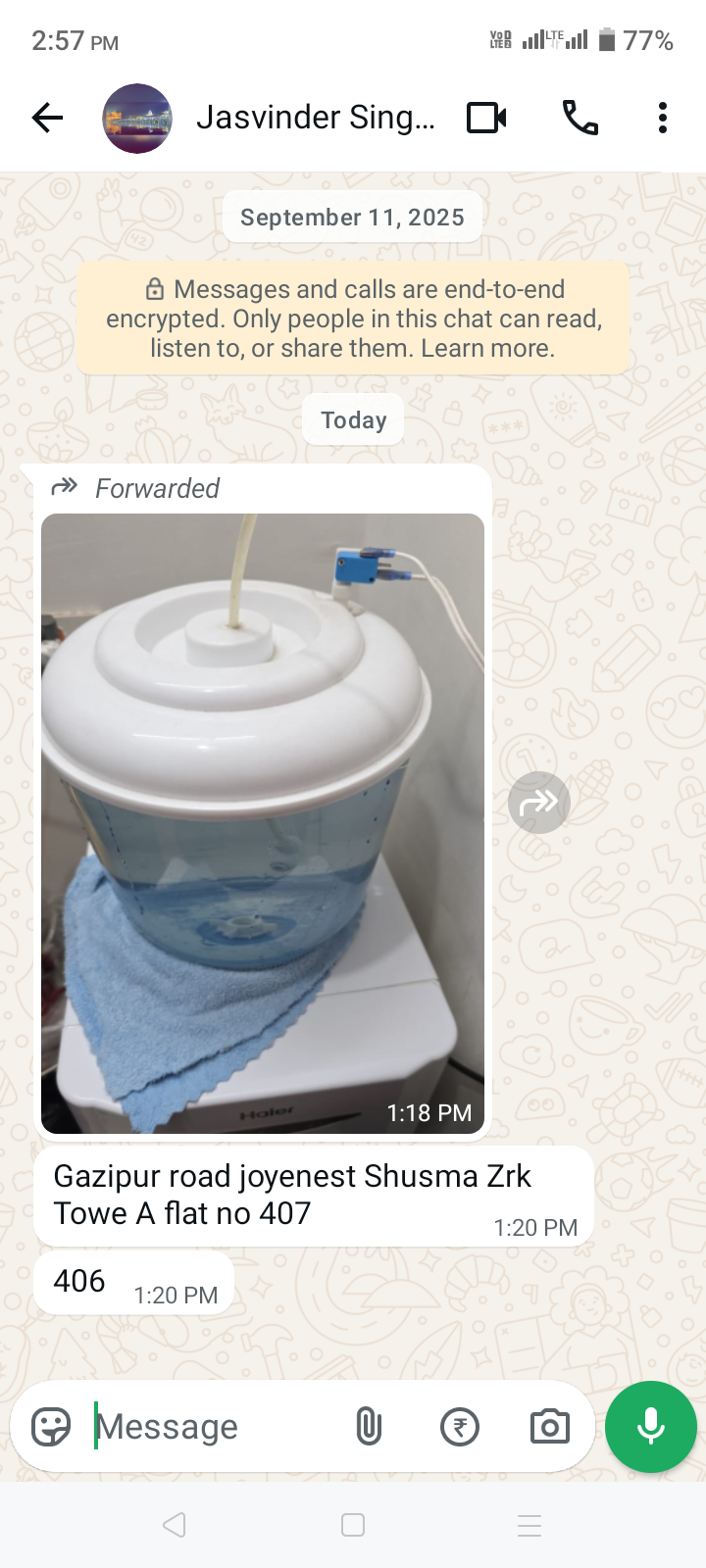 Naina ro service gazipur zirakpur 