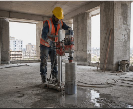 Amir Core Cutting Services | Diamond Core Cutting & Hilti Drilling