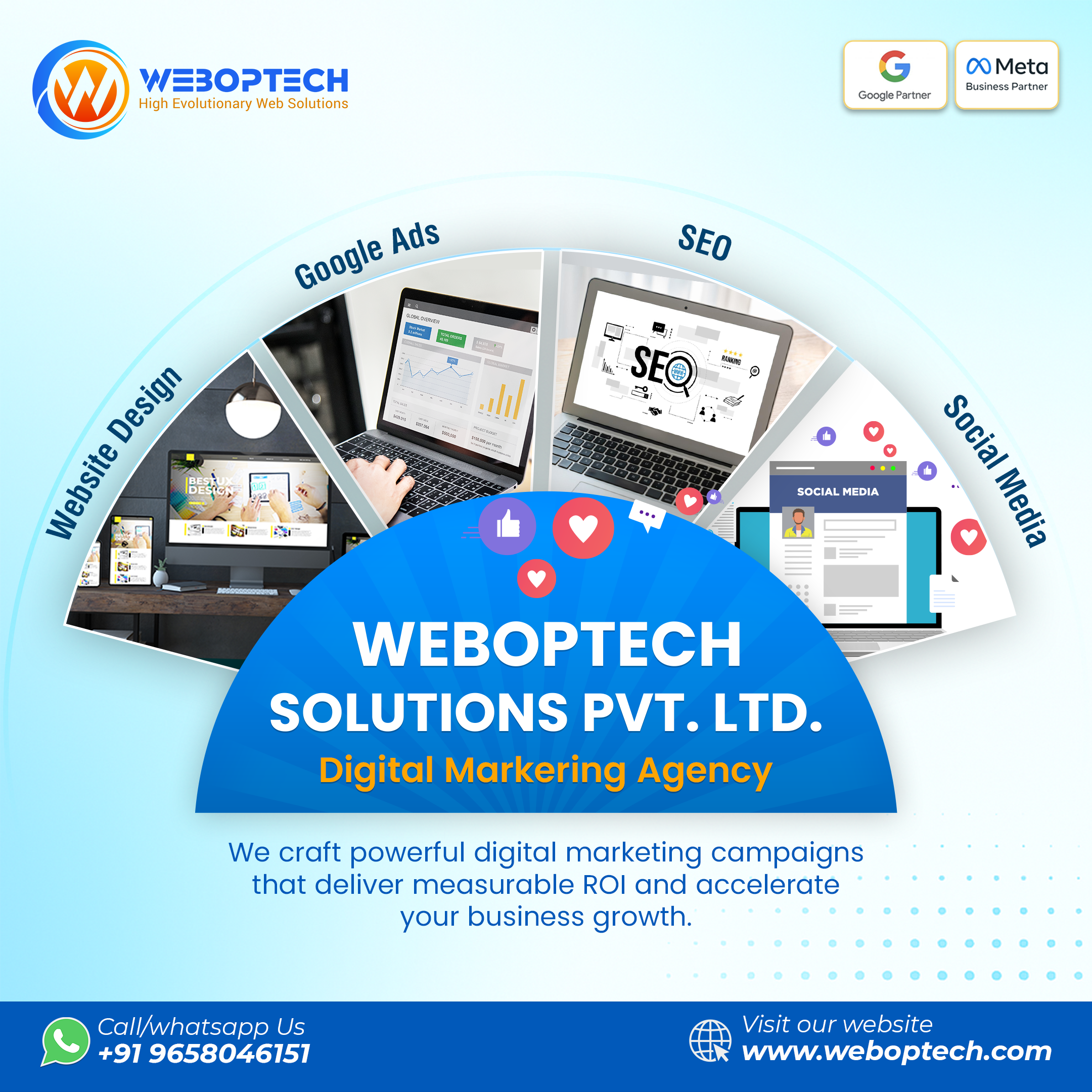 WEBOPTECH - Digital Marketing Agency
