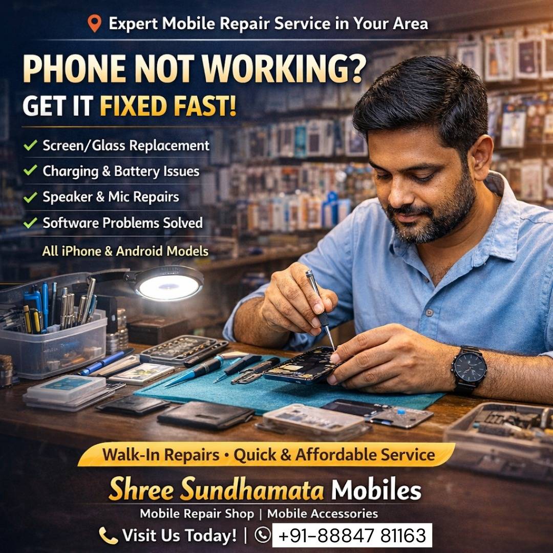 Shree Sundhamata Mobiles | Mobile Repair Shop | Mobile Accessories
