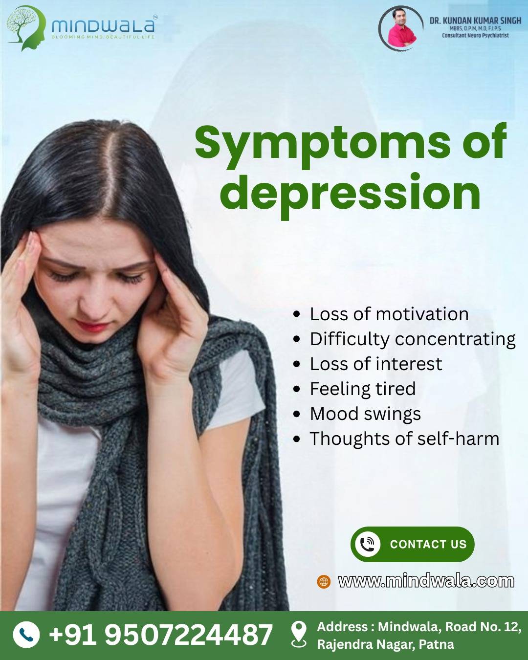 Mindwala | Dr Kundan Kumar Singh | Best Psychiatrist in Patna | Best Neuro-psychiatrist in Patna