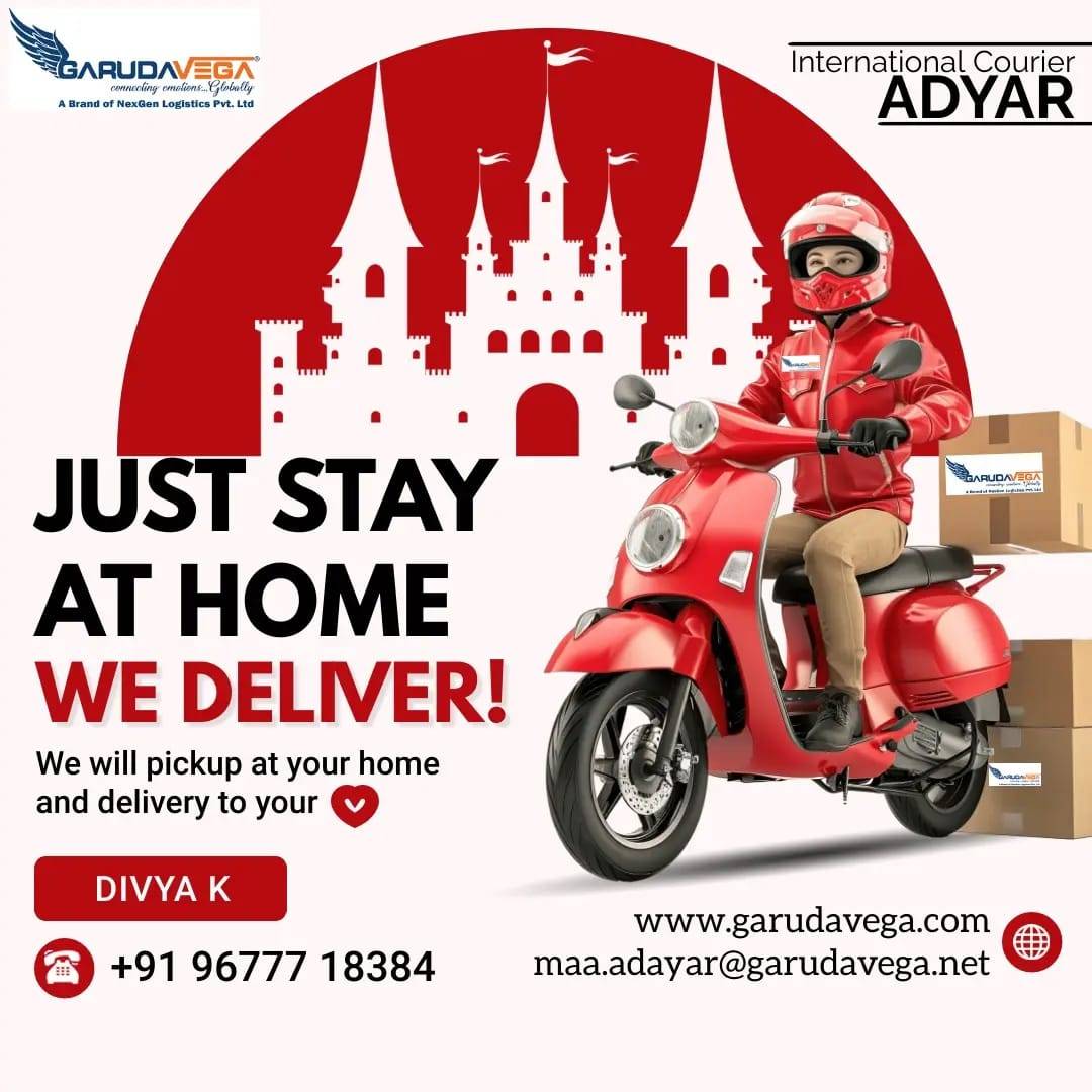 Best International Courier - GarudaVega Adyar