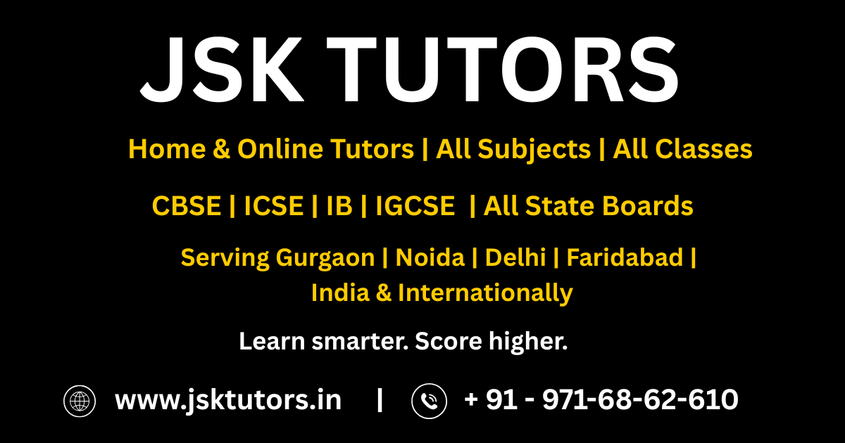 JSK TUTORS