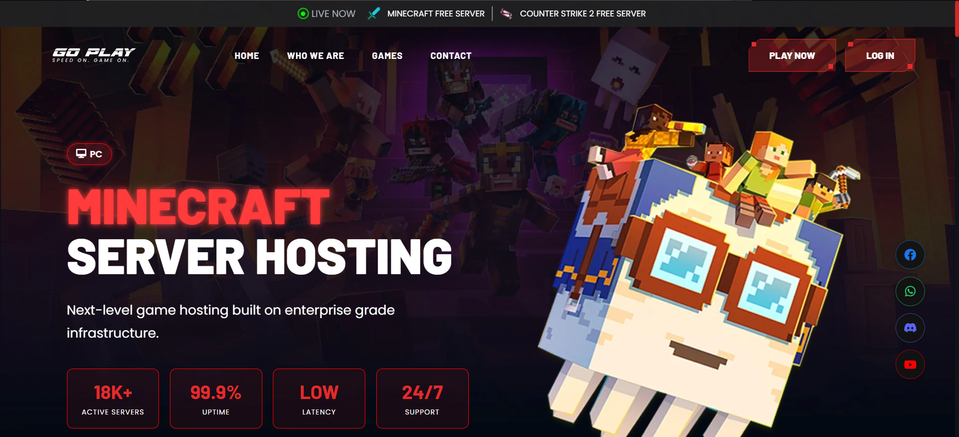 Go Play Minecraft