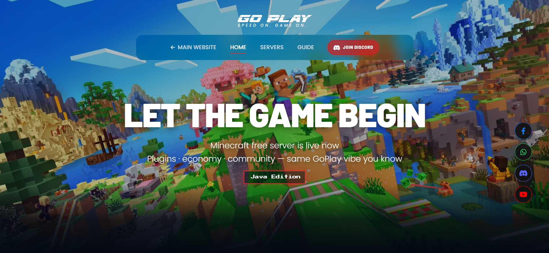Go Play Minecraft