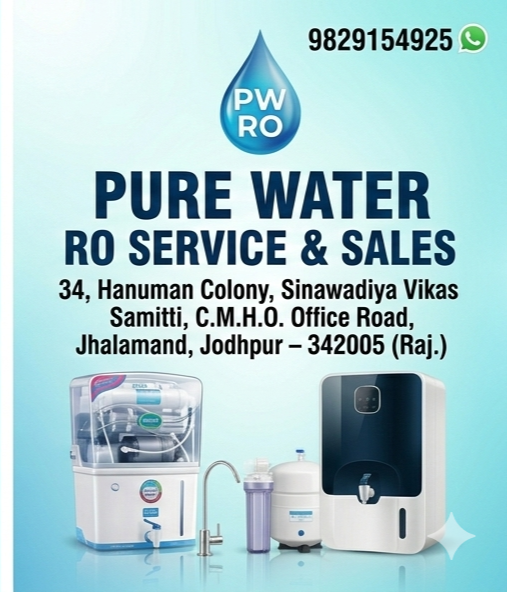 Pure Water RO Service & Sales