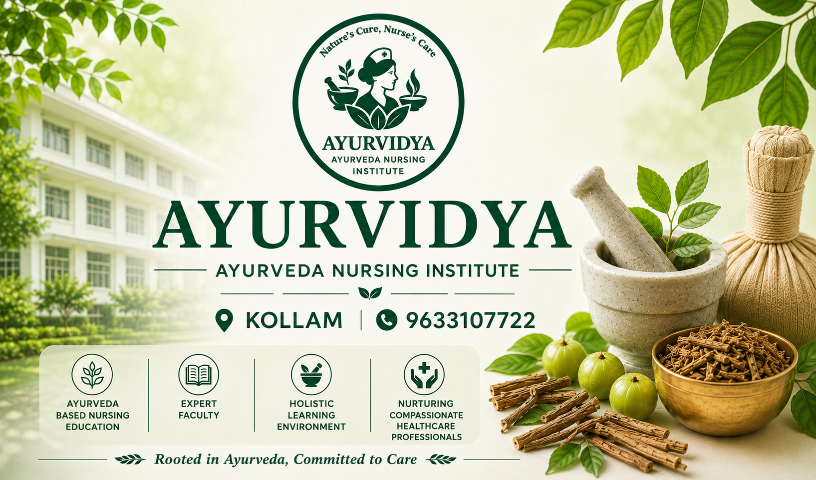 Ayurvidya Ayurveda Nursing Institute Kollam