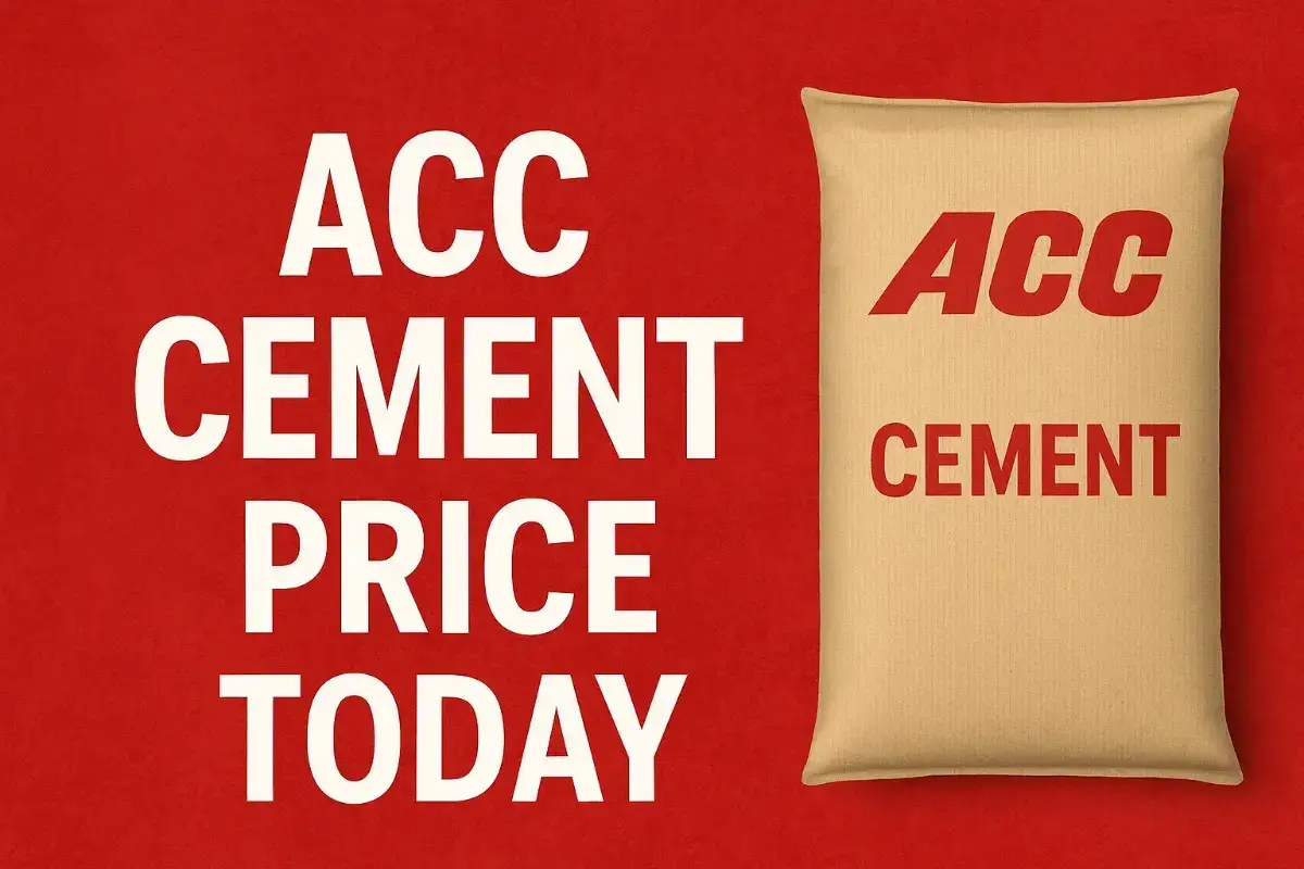 ACC Cement Price Today in Delhi (50kg Bag, 43 & 53 Grade) – Latest Update