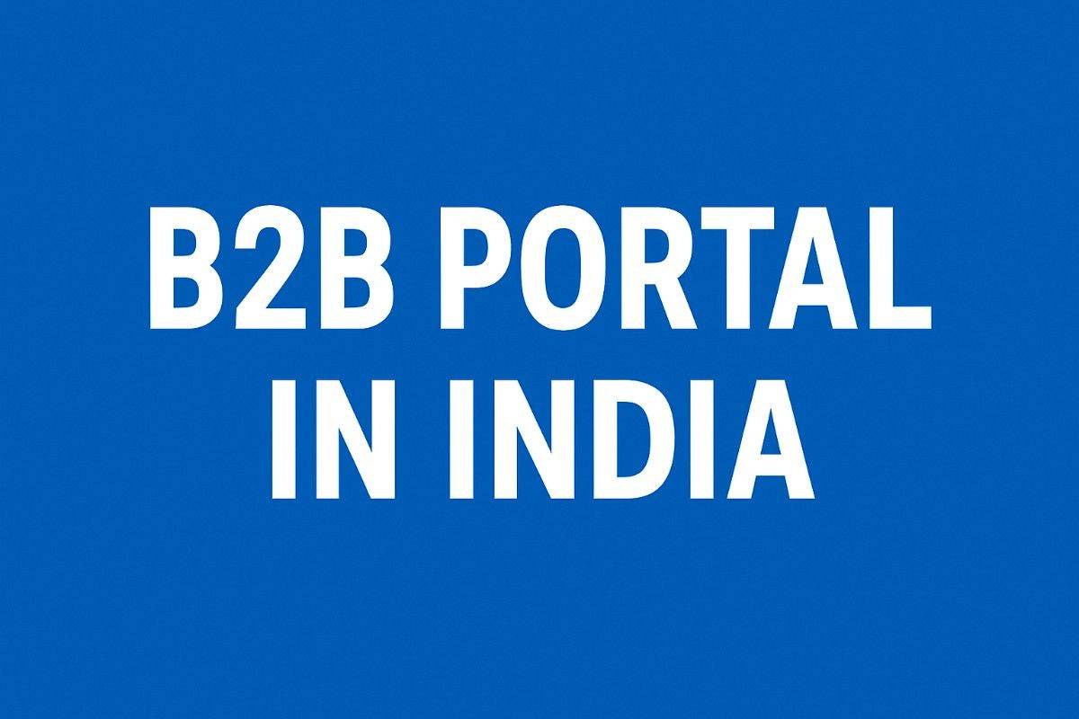 B2B Portal in India