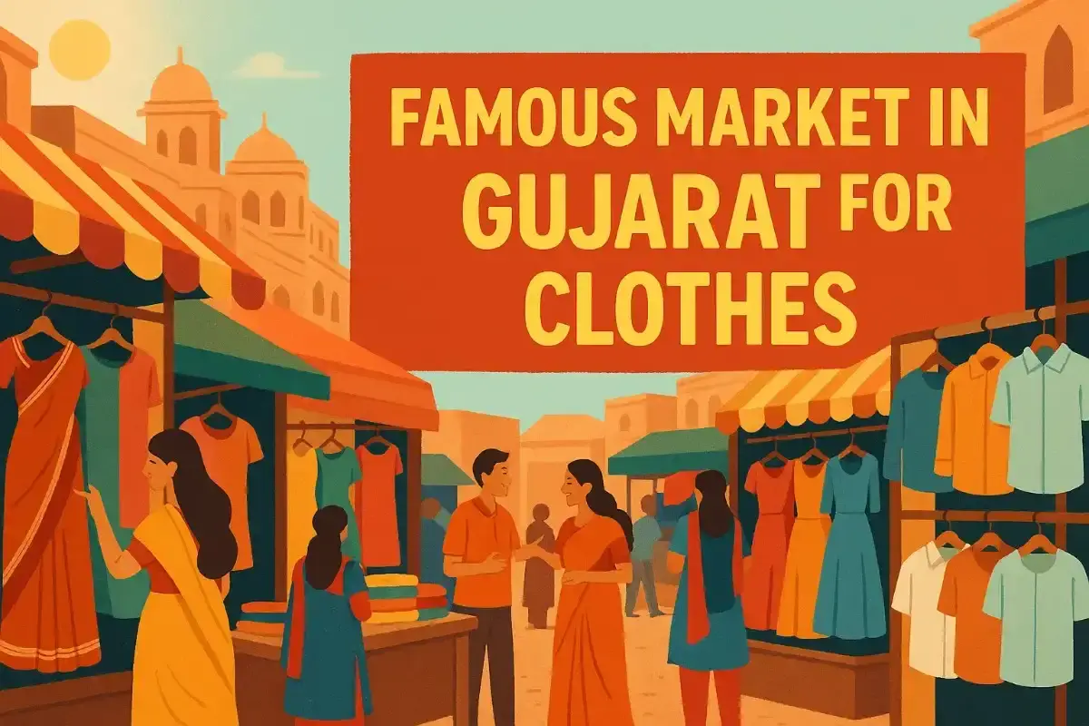 Famous Market in Gujarat for Clothes | Best Textile & Clothing Markets