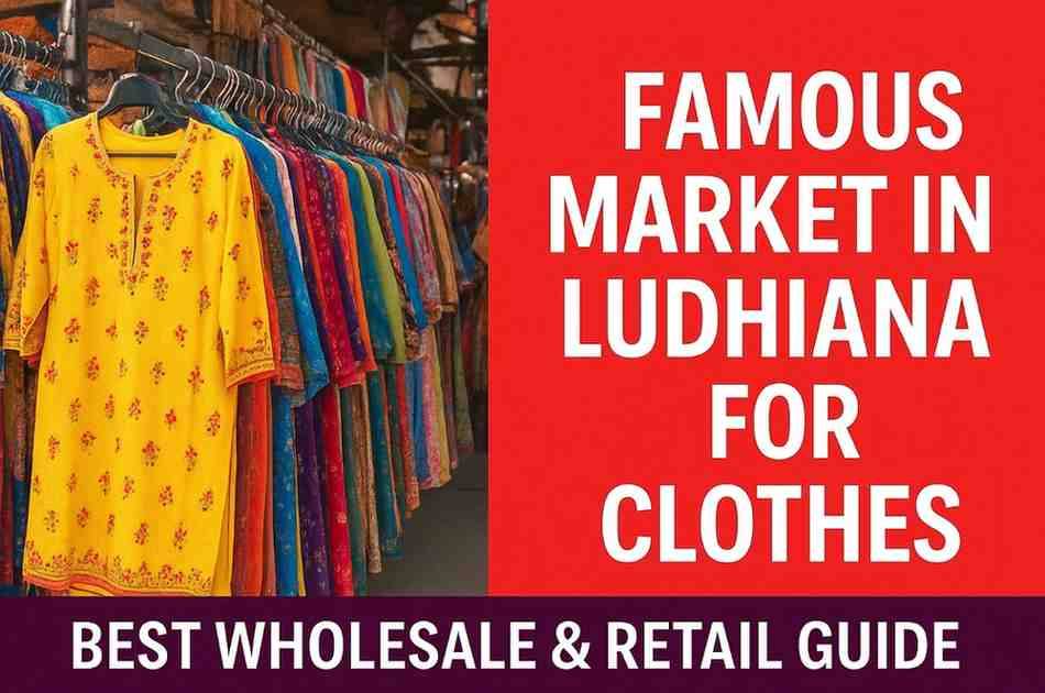 Famous Market in Ludhiana for Clothes | Best Cloth & Textile Markets