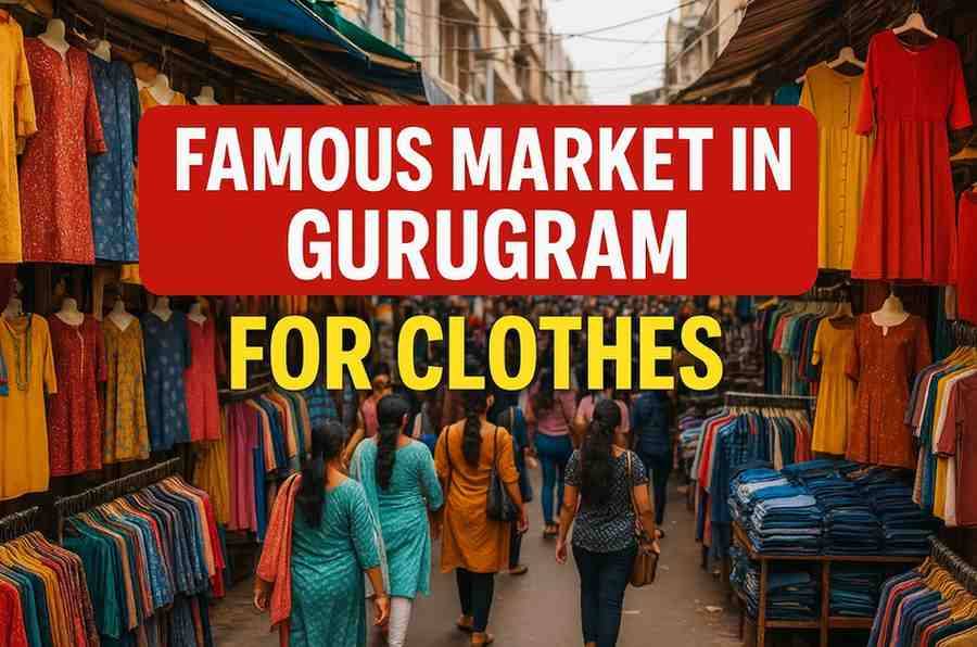 Famous Markets in Gurugram for Clothes – Ultimate Shopping Guide 2025