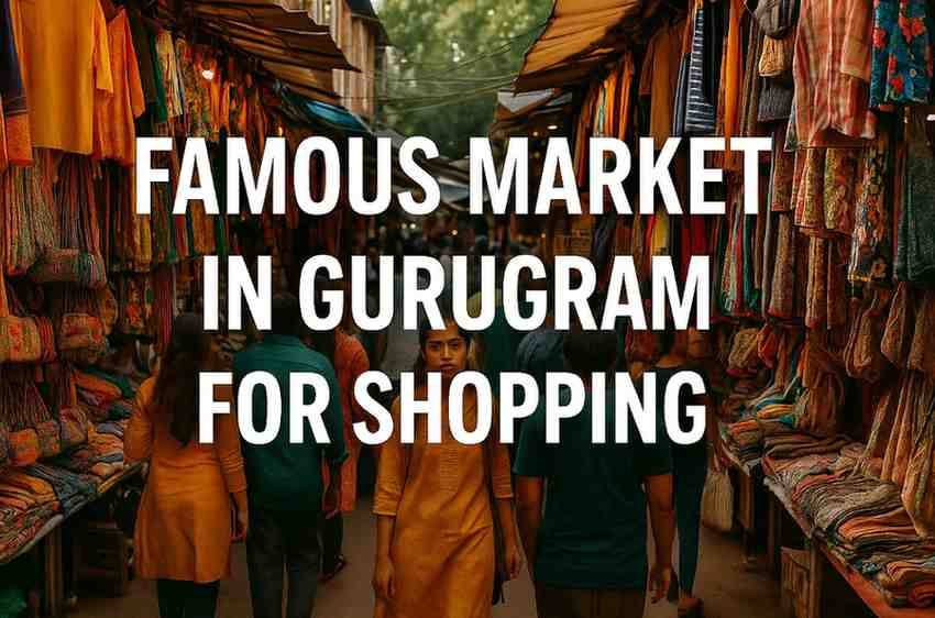Famous Markets in Gurugram for Shopping – Ultimate 2025 Guid