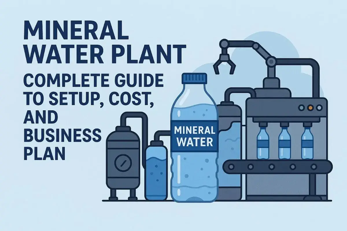 Mineral Water Plant: Complete Guide to Setup, Cost, and Business Plan (2025)