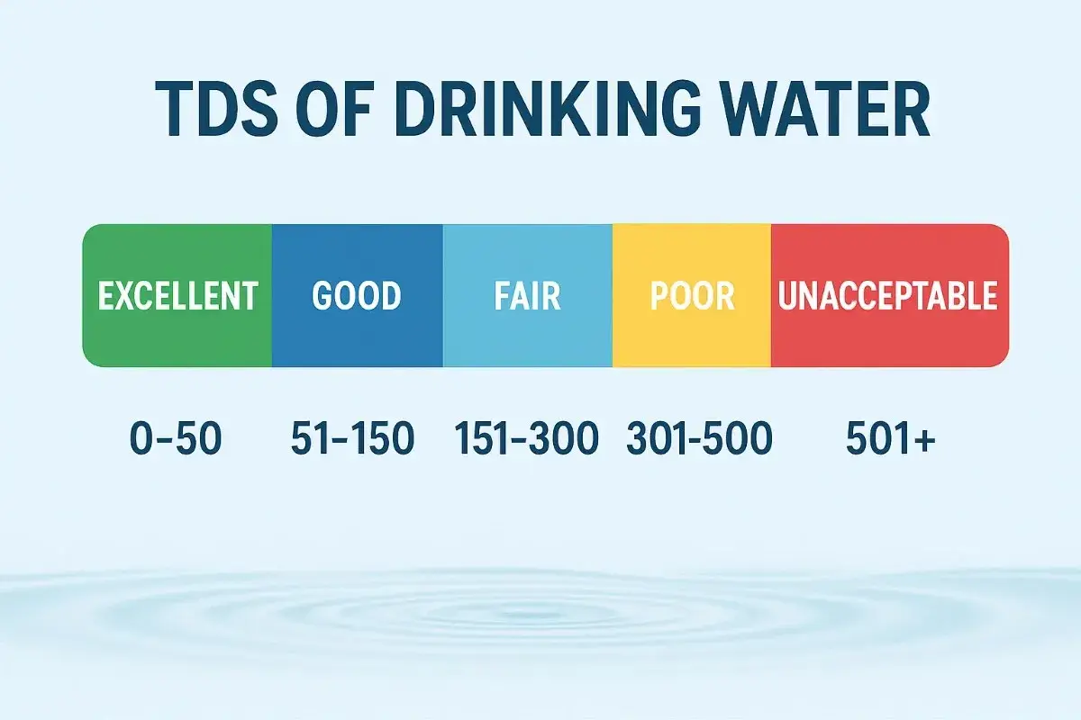 TDS of Drinking Water: A Complete Guide to Levels, Safety, and Purification