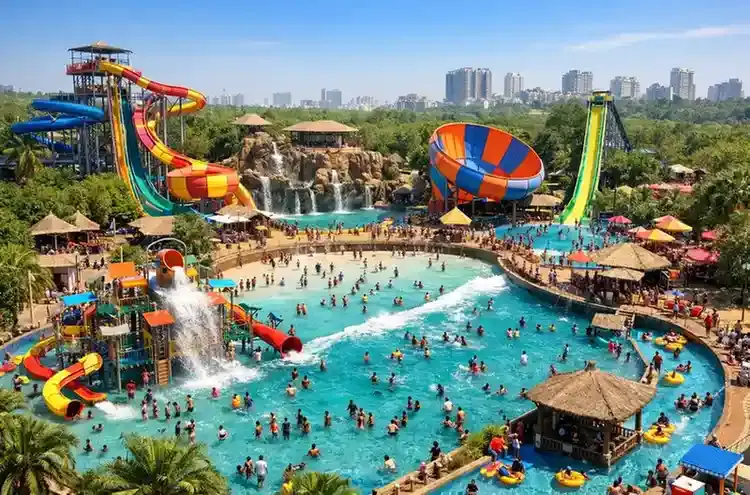 Water Park Delhi Ticket Price 2026 – Under ₹200, ₹300, ₹500 | Couple & Food Deals