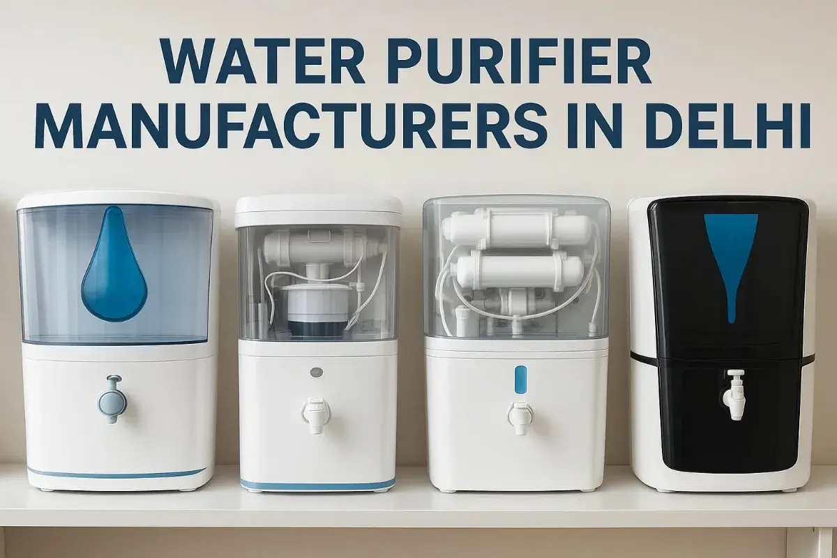 Top Water Purifier Manufacturers in Delhi | Best RO Dealers & Service Providers