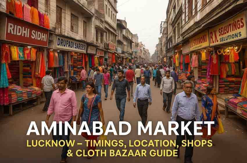 Aminabad Market Lucknow – Timings, Location, Shops & Cloth Bazaar Guide