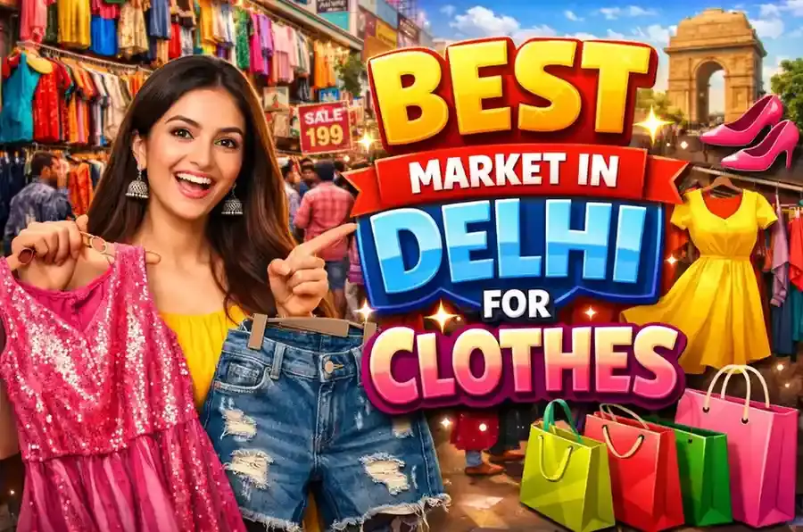 Best Market in Delhi for Clothes 2026 | Cheap & Trendy Shopping Places