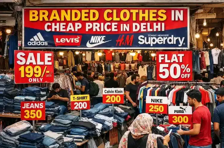 Branded Clothes at Cheap Prices in Delhi – Ultimate Shopping Guide 2026