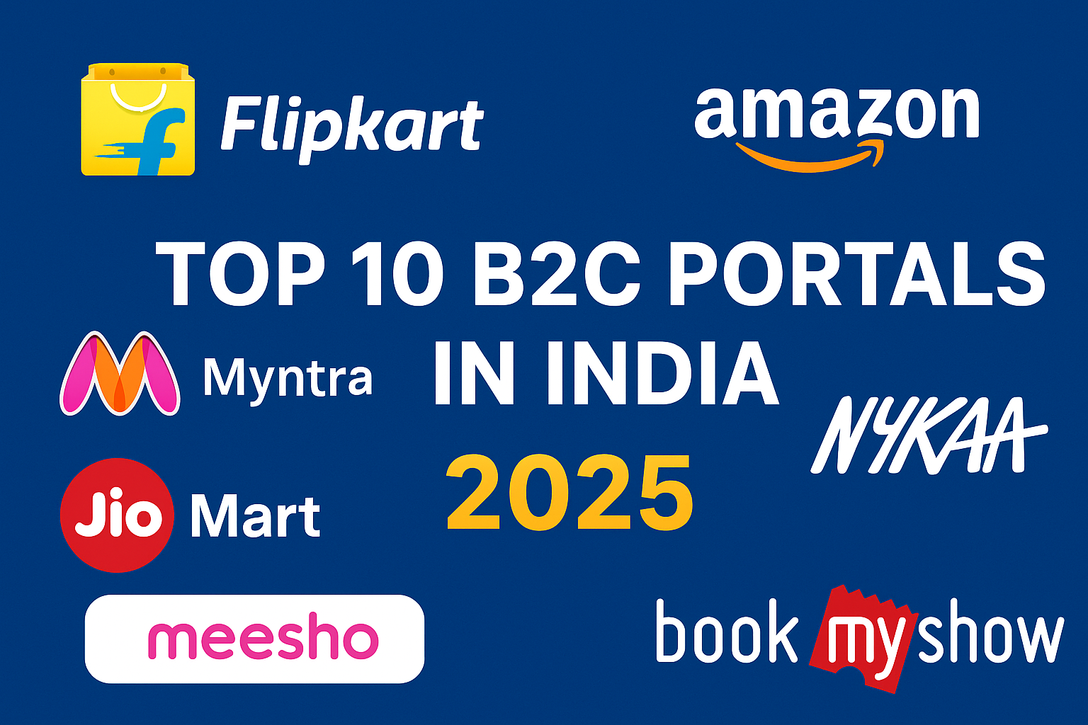 Top 10 B2C Portals in India | Best E-Commerce Platforms & Online Shopping Sites