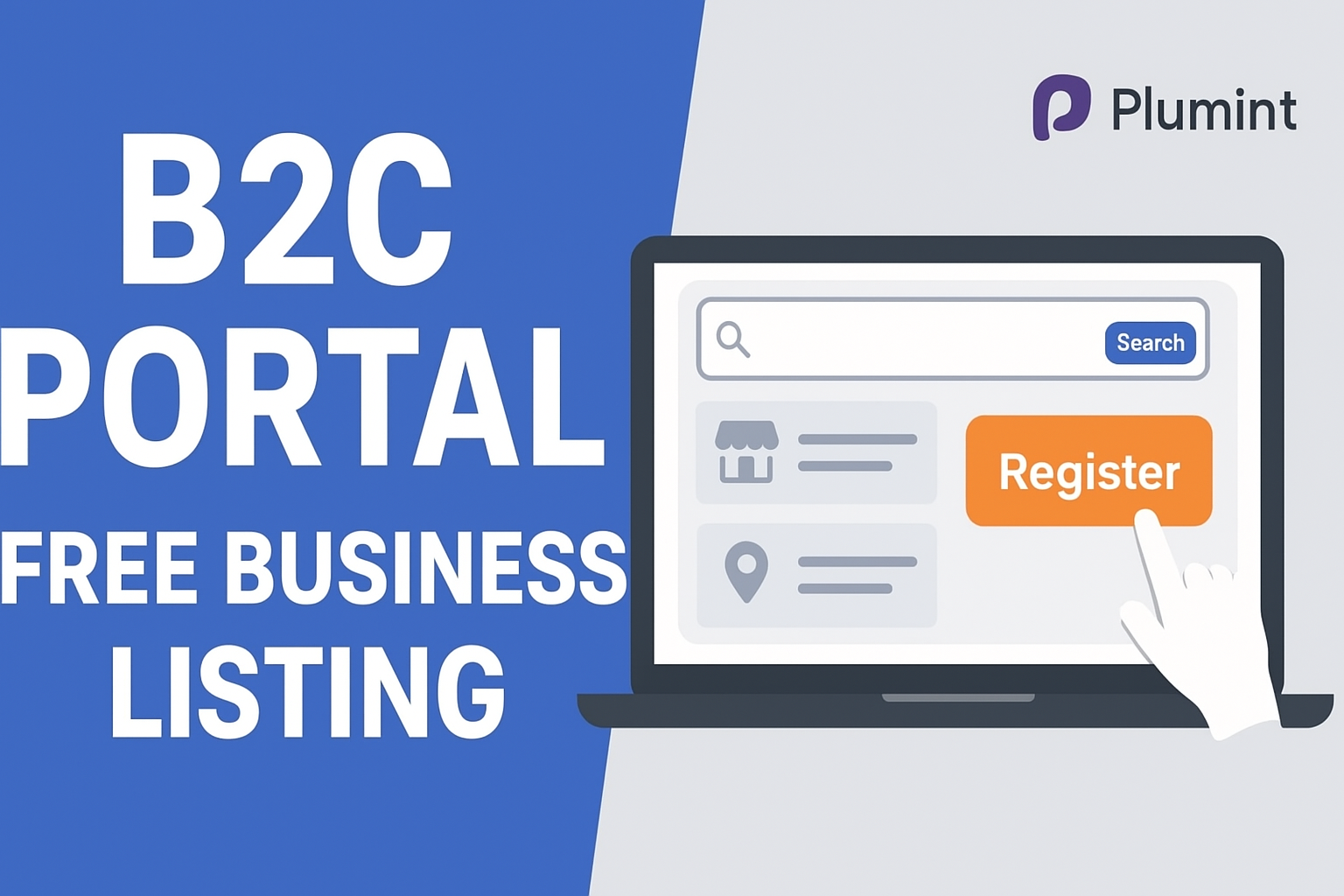 B2C Portal | Free Business Listing & Registration on Plumint