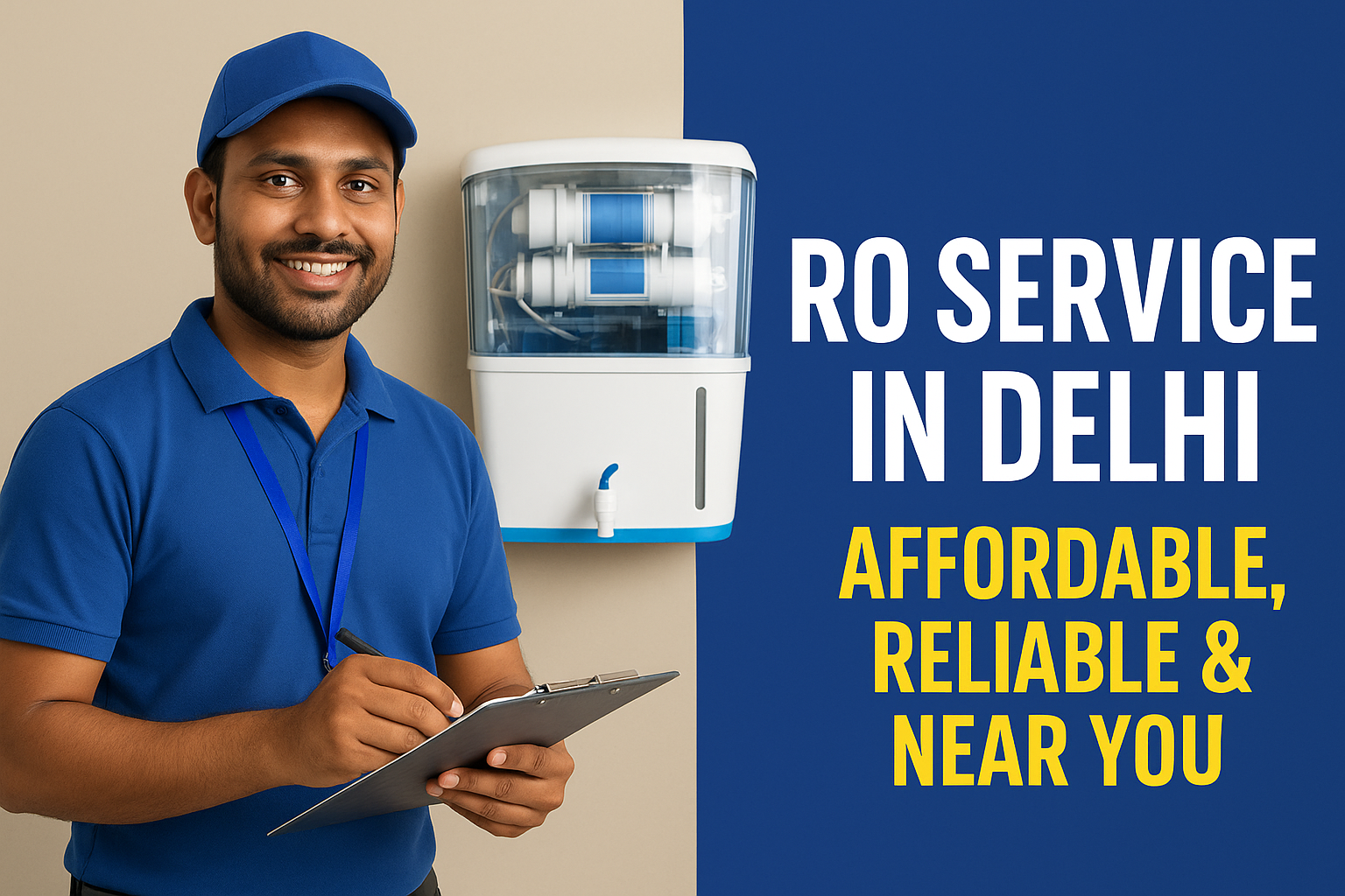 Best RO Service in Delhi | Trusted Technicians & Affordable Rates