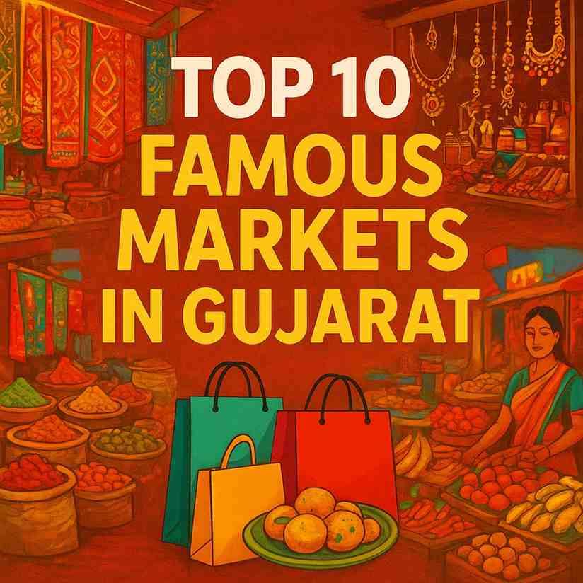Top 10 Famous Markets in Gujarat | Best Places to Shop & Prices
