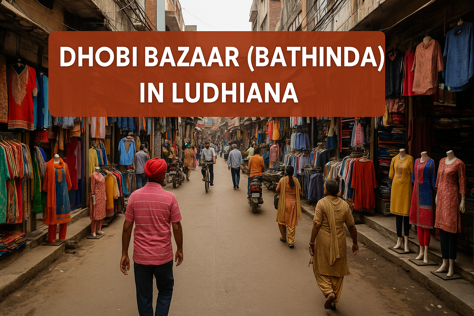 Dhobi Bazaar (Bathinda) in Ludhiana | Shopping, Wholesale & Plumint Guide