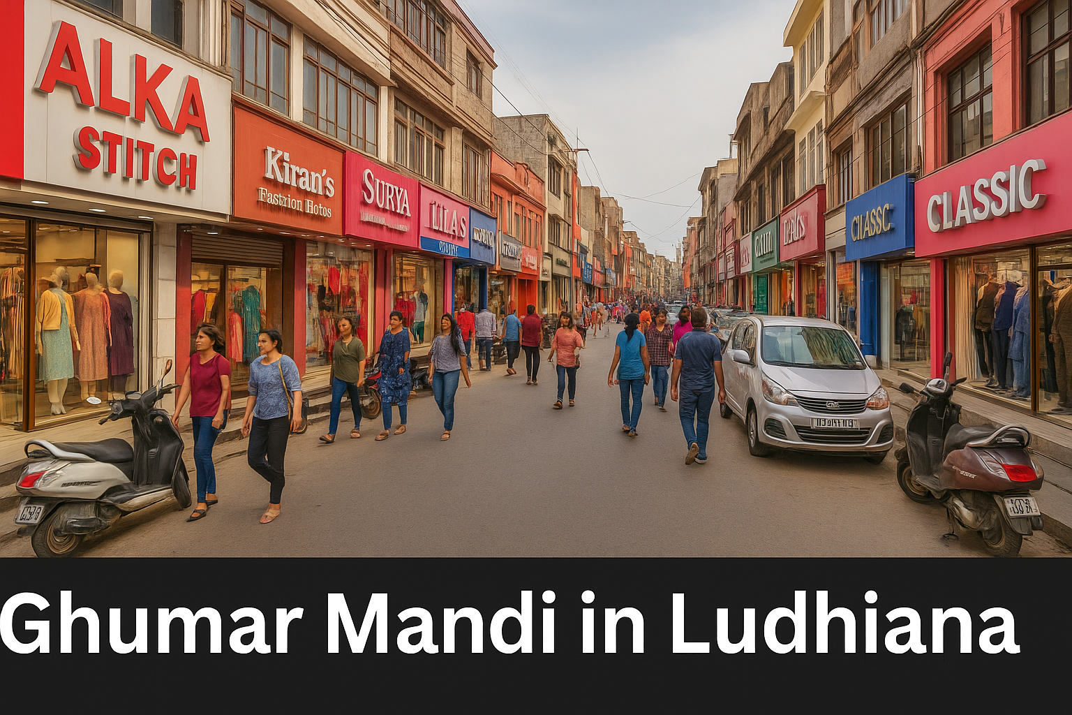 Ghumar Mandi in Ludhiana | Shopping, Wholesale Clothing & Cultural Journey