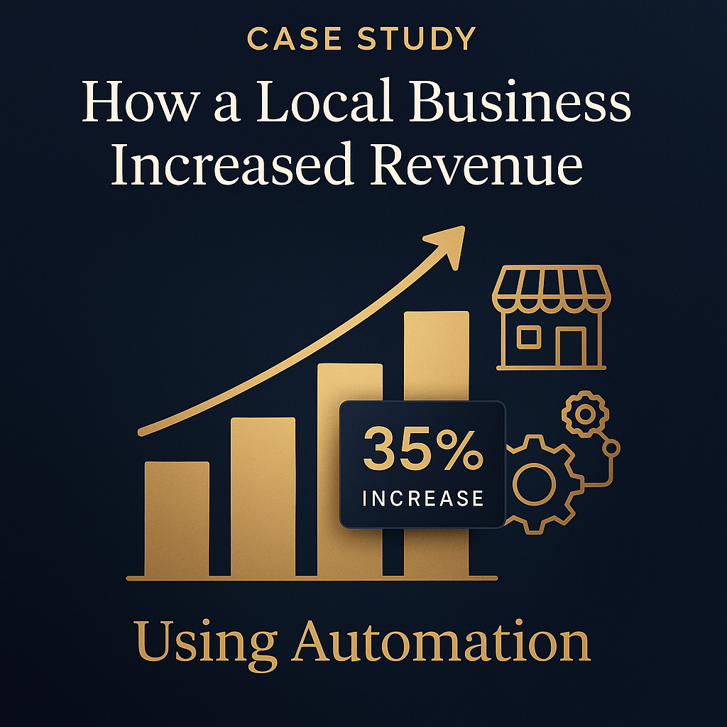 Case Study: How a Local Business Increased Revenue 35% Using Automation